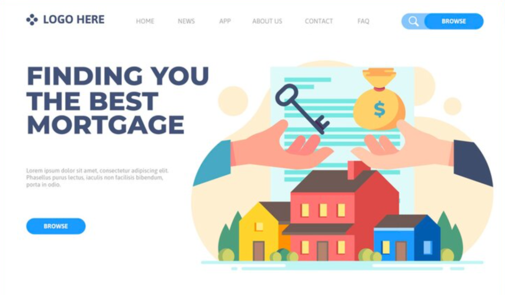 mortgage website template 1 1