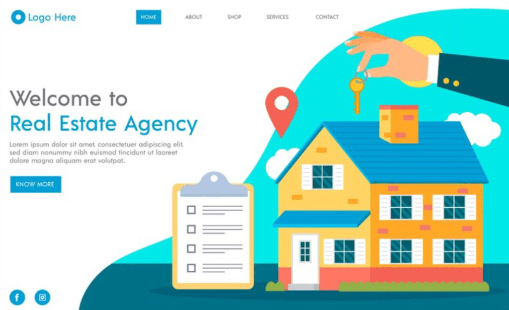 mortgage website template 7